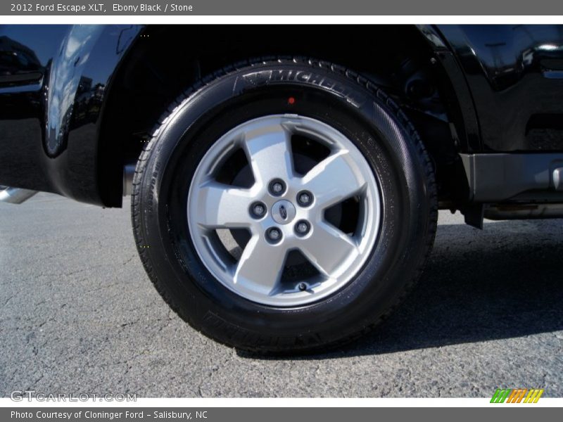Ebony Black / Stone 2012 Ford Escape XLT