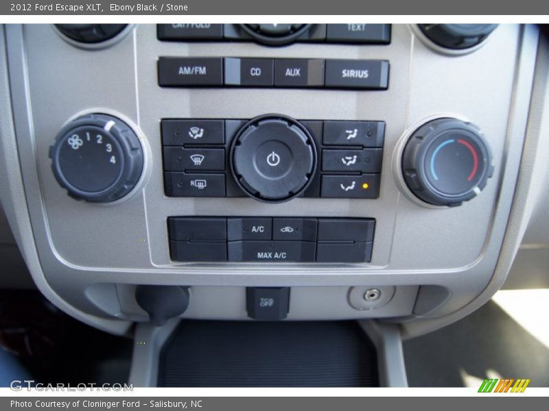 Ebony Black / Stone 2012 Ford Escape XLT
