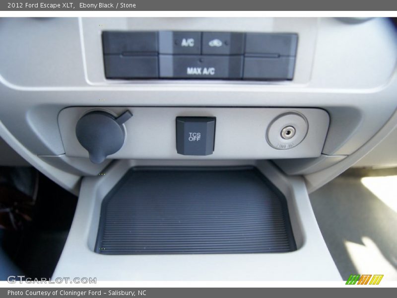Ebony Black / Stone 2012 Ford Escape XLT