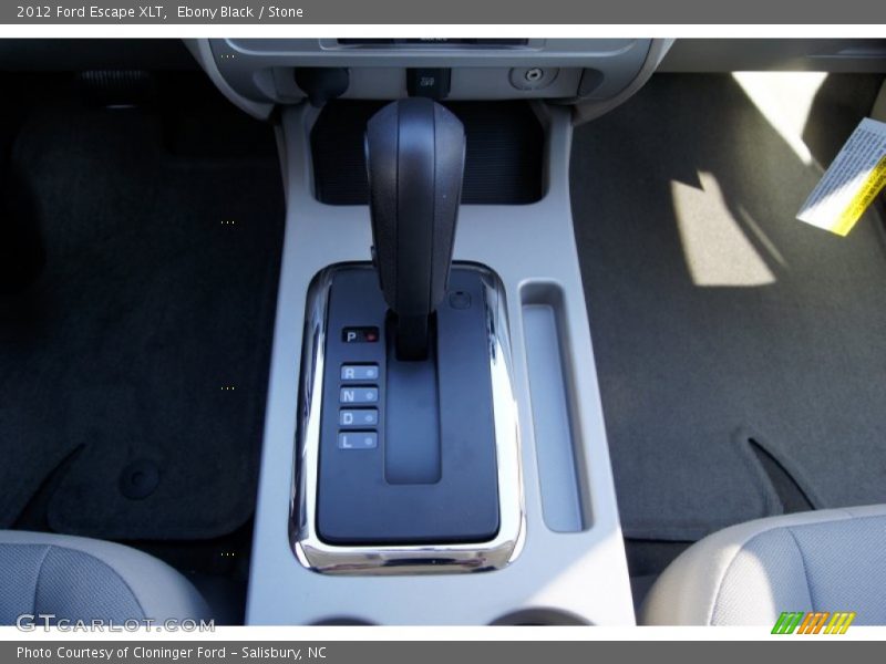 Ebony Black / Stone 2012 Ford Escape XLT