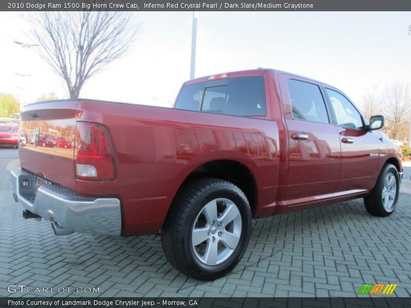 Inferno Red Crystal Pearl / Dark Slate/Medium Graystone 2010 Dodge Ram 1500 Big Horn Crew Cab