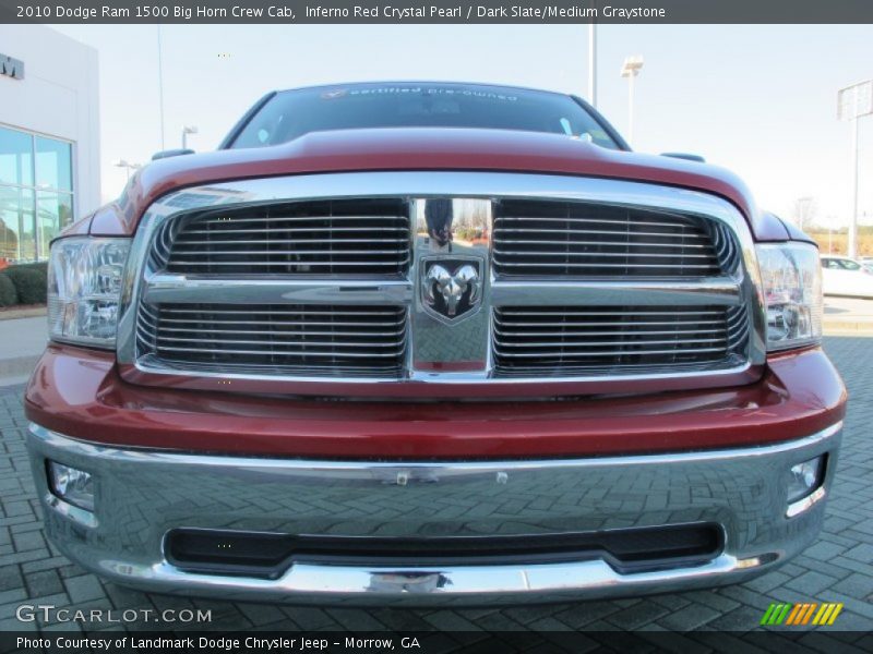 Inferno Red Crystal Pearl / Dark Slate/Medium Graystone 2010 Dodge Ram 1500 Big Horn Crew Cab
