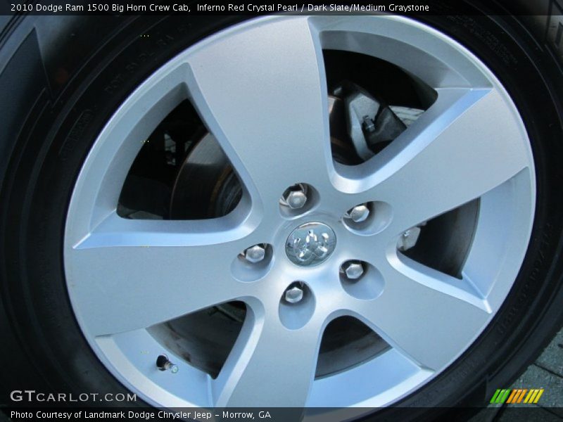 Inferno Red Crystal Pearl / Dark Slate/Medium Graystone 2010 Dodge Ram 1500 Big Horn Crew Cab