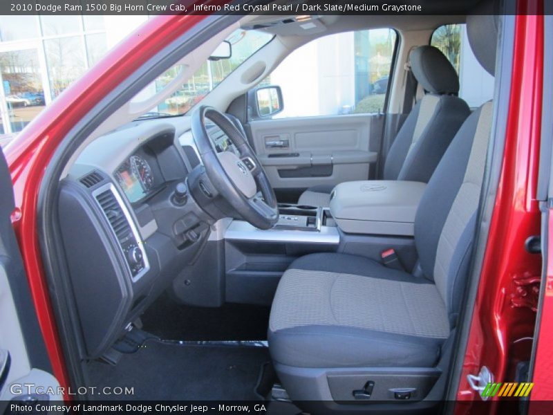 Inferno Red Crystal Pearl / Dark Slate/Medium Graystone 2010 Dodge Ram 1500 Big Horn Crew Cab