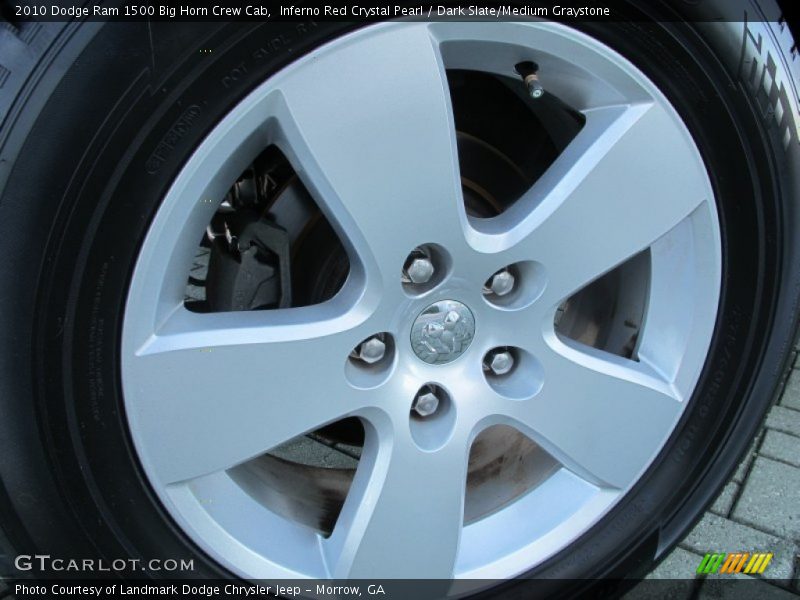Inferno Red Crystal Pearl / Dark Slate/Medium Graystone 2010 Dodge Ram 1500 Big Horn Crew Cab