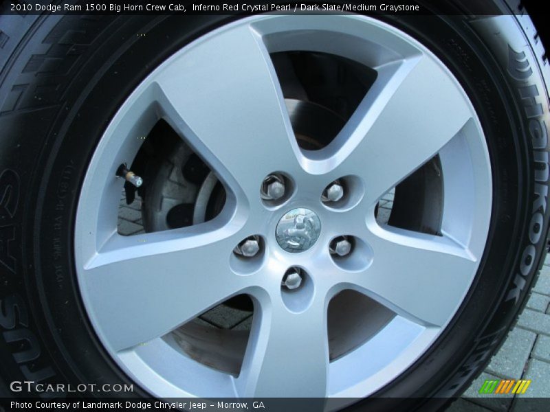 Inferno Red Crystal Pearl / Dark Slate/Medium Graystone 2010 Dodge Ram 1500 Big Horn Crew Cab