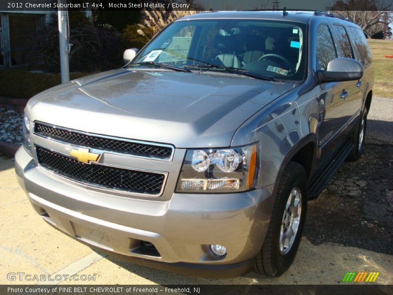 Mocha Steel Metallic / Ebony 2012 Chevrolet Suburban LT 4x4