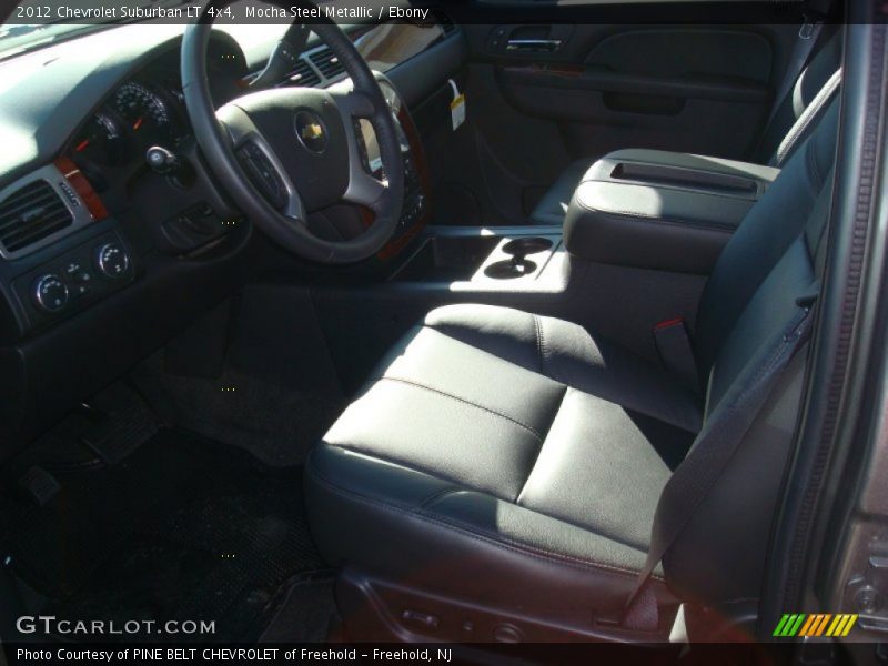 Mocha Steel Metallic / Ebony 2012 Chevrolet Suburban LT 4x4