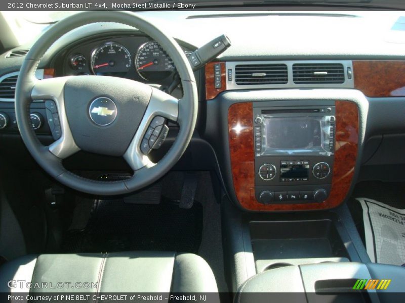 Mocha Steel Metallic / Ebony 2012 Chevrolet Suburban LT 4x4