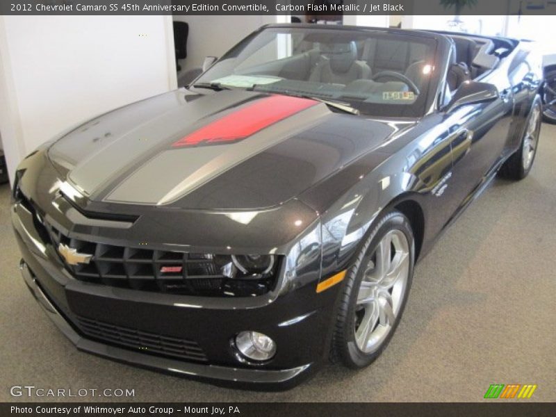 Carbon Flash Metallic / Jet Black 2012 Chevrolet Camaro SS 45th Anniversary Edition Convertible