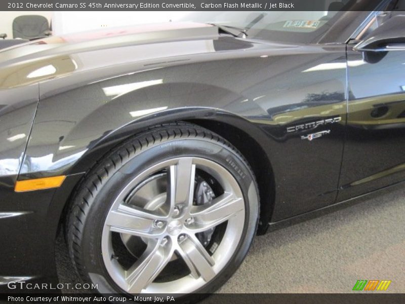 Carbon Flash Metallic / Jet Black 2012 Chevrolet Camaro SS 45th Anniversary Edition Convertible