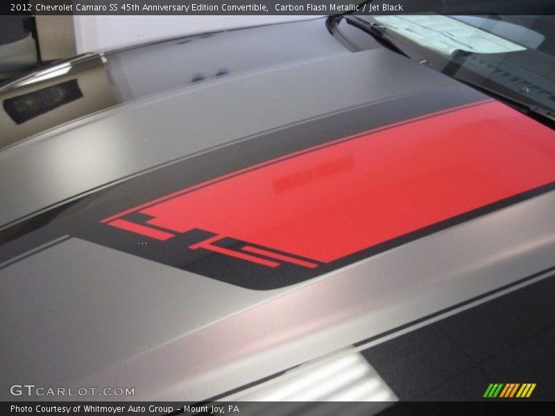Carbon Flash Metallic / Jet Black 2012 Chevrolet Camaro SS 45th Anniversary Edition Convertible