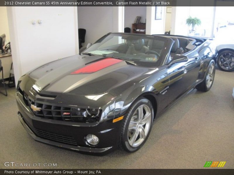 Carbon Flash Metallic / Jet Black 2012 Chevrolet Camaro SS 45th Anniversary Edition Convertible