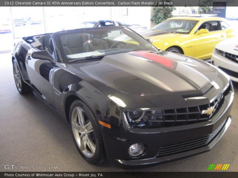 Carbon Flash Metallic / Jet Black 2012 Chevrolet Camaro SS 45th Anniversary Edition Convertible