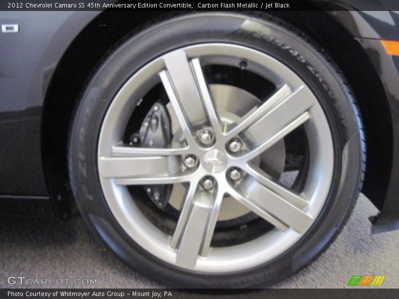Carbon Flash Metallic / Jet Black 2012 Chevrolet Camaro SS 45th Anniversary Edition Convertible