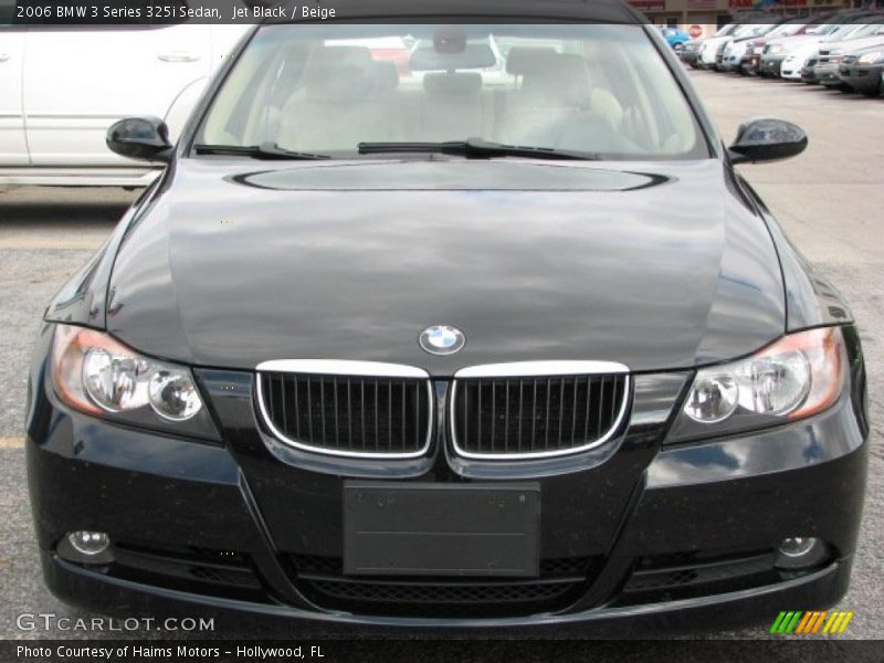 Jet Black / Beige 2006 BMW 3 Series 325i Sedan