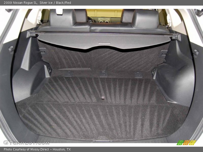 Silver Ice / Black/Red 2009 Nissan Rogue SL
