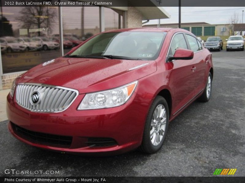 Crystal Red Tintcoat / Cashmere 2012 Buick LaCrosse FWD