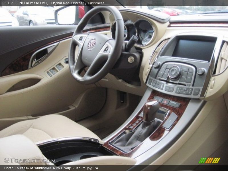 Crystal Red Tintcoat / Cashmere 2012 Buick LaCrosse FWD