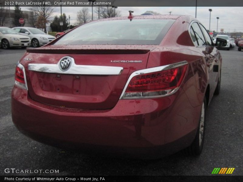 Crystal Red Tintcoat / Cashmere 2012 Buick LaCrosse FWD