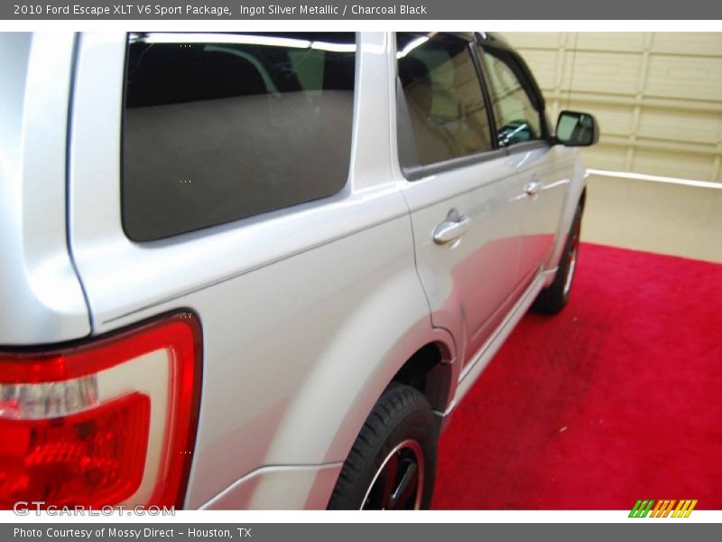 Ingot Silver Metallic / Charcoal Black 2010 Ford Escape XLT V6 Sport Package
