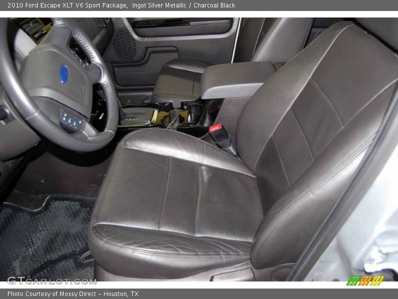 Ingot Silver Metallic / Charcoal Black 2010 Ford Escape XLT V6 Sport Package