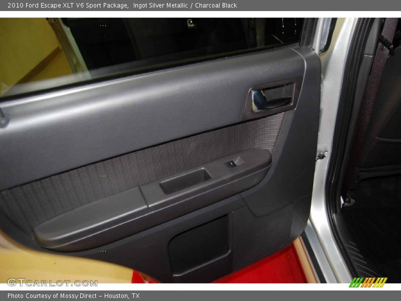 Ingot Silver Metallic / Charcoal Black 2010 Ford Escape XLT V6 Sport Package