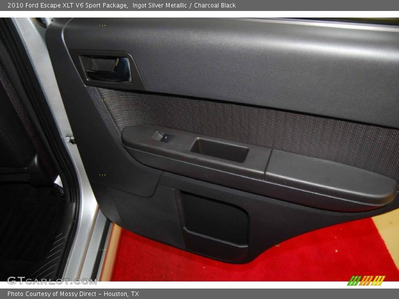 Ingot Silver Metallic / Charcoal Black 2010 Ford Escape XLT V6 Sport Package