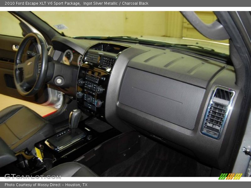 Ingot Silver Metallic / Charcoal Black 2010 Ford Escape XLT V6 Sport Package
