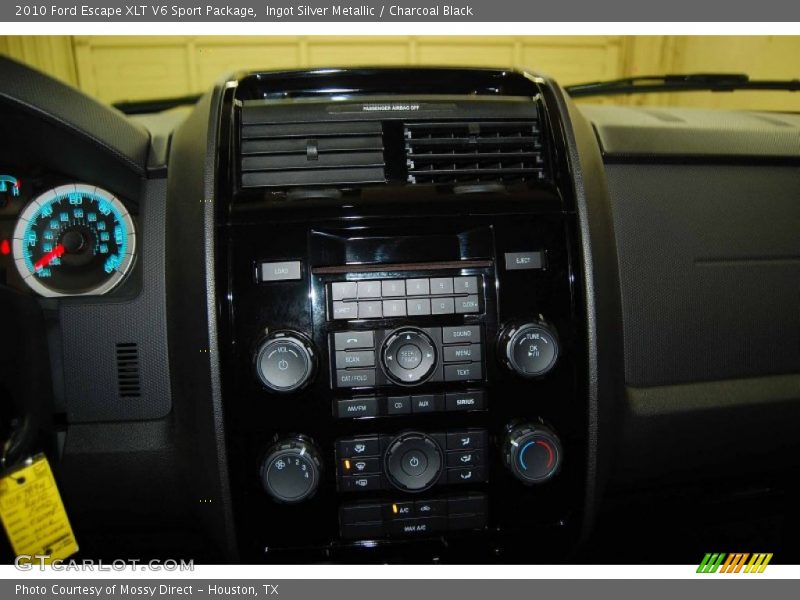 Ingot Silver Metallic / Charcoal Black 2010 Ford Escape XLT V6 Sport Package