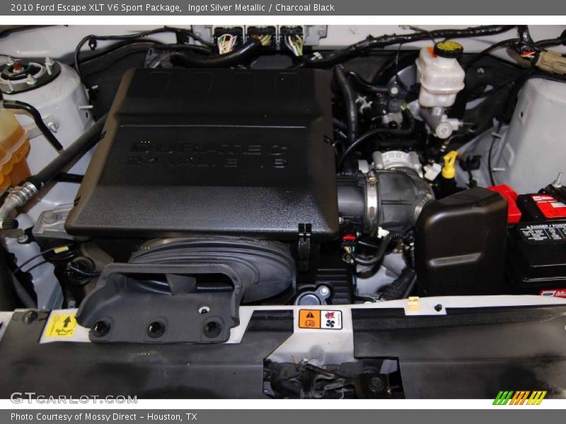 Ingot Silver Metallic / Charcoal Black 2010 Ford Escape XLT V6 Sport Package