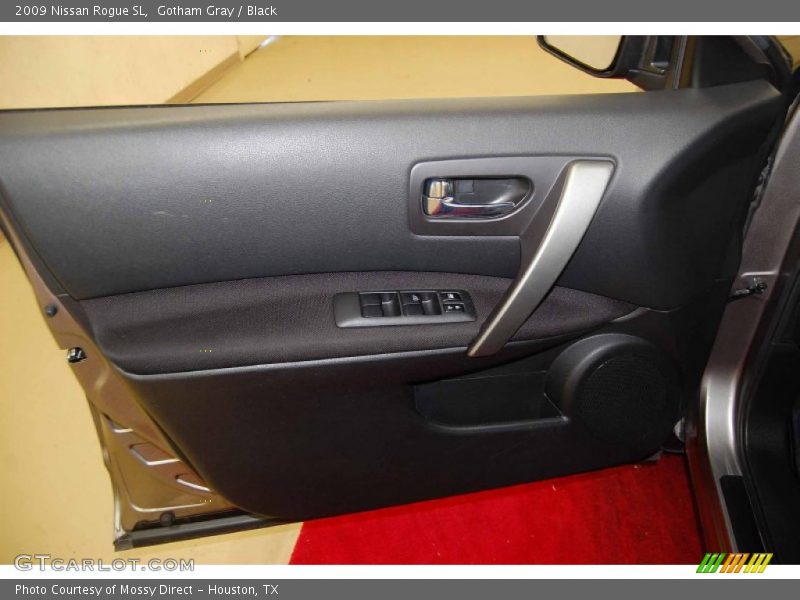 Gotham Gray / Black 2009 Nissan Rogue SL