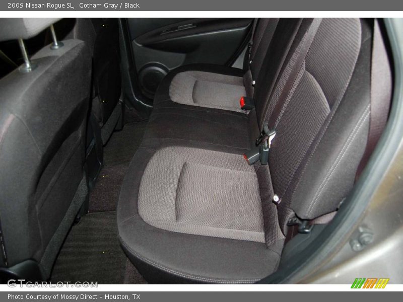 Gotham Gray / Black 2009 Nissan Rogue SL