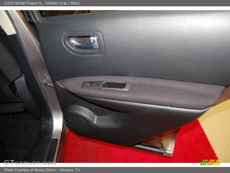 Gotham Gray / Black 2009 Nissan Rogue SL