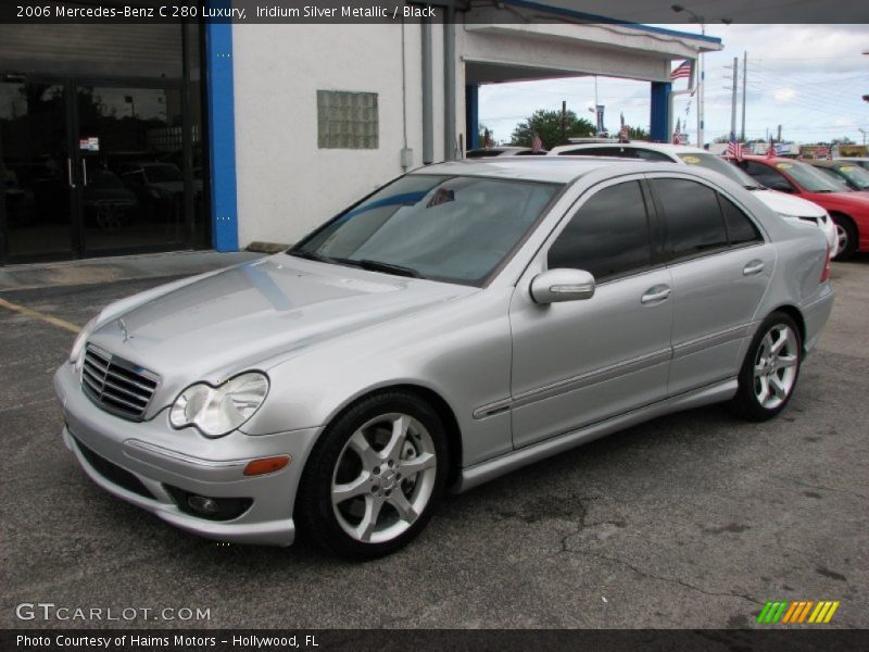 Iridium Silver Metallic / Black 2006 Mercedes-Benz C 280 Luxury