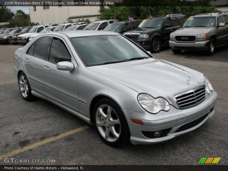 Iridium Silver Metallic / Black 2006 Mercedes-Benz C 280 Luxury