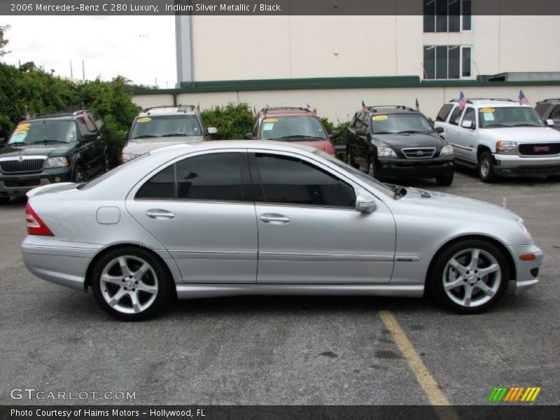 Iridium Silver Metallic / Black 2006 Mercedes-Benz C 280 Luxury