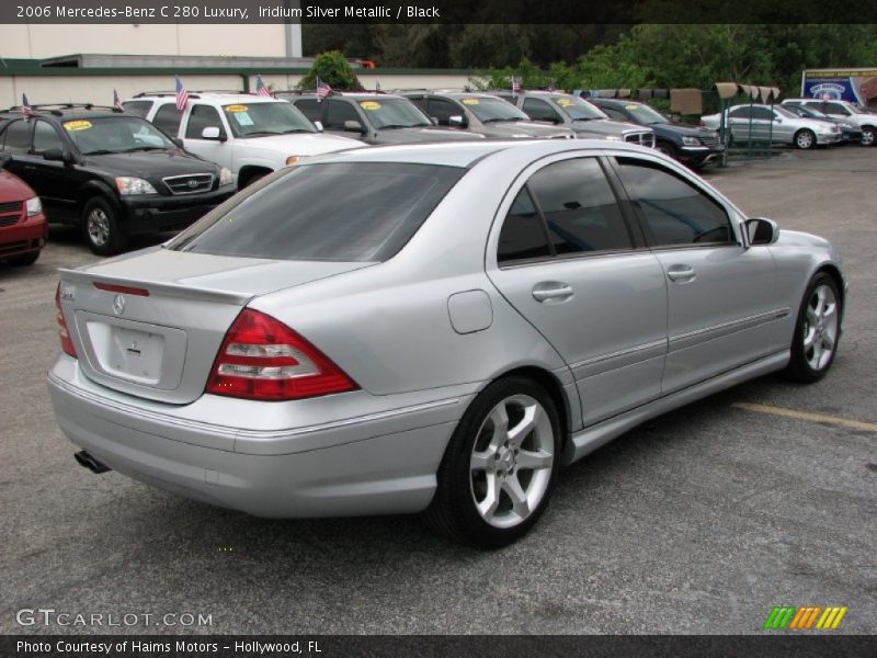 Iridium Silver Metallic / Black 2006 Mercedes-Benz C 280 Luxury