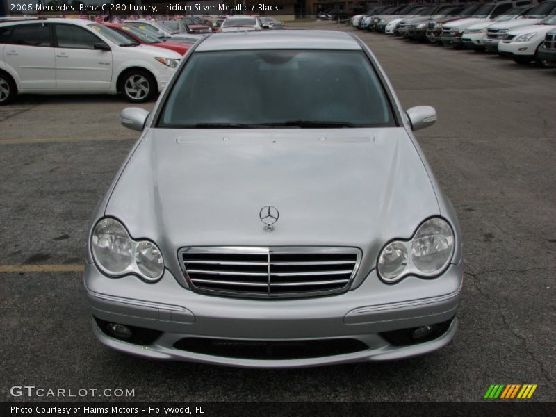Iridium Silver Metallic / Black 2006 Mercedes-Benz C 280 Luxury