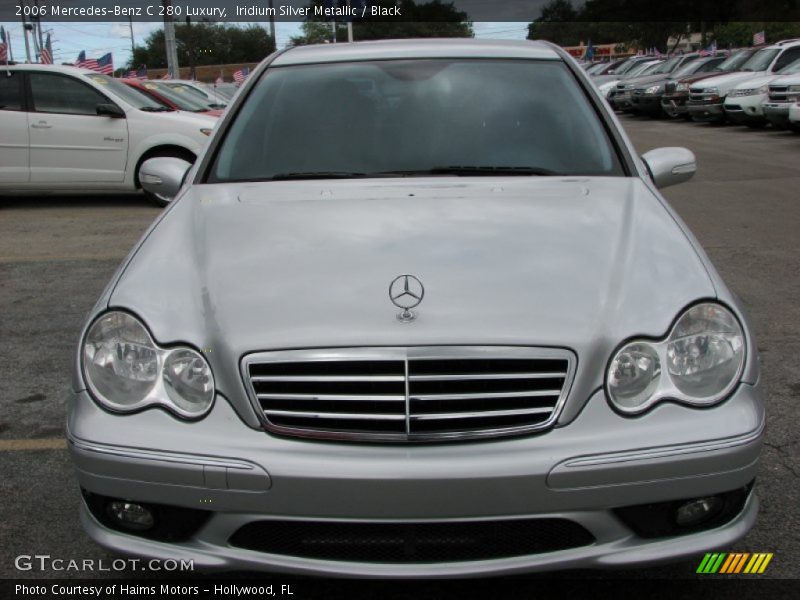 Iridium Silver Metallic / Black 2006 Mercedes-Benz C 280 Luxury