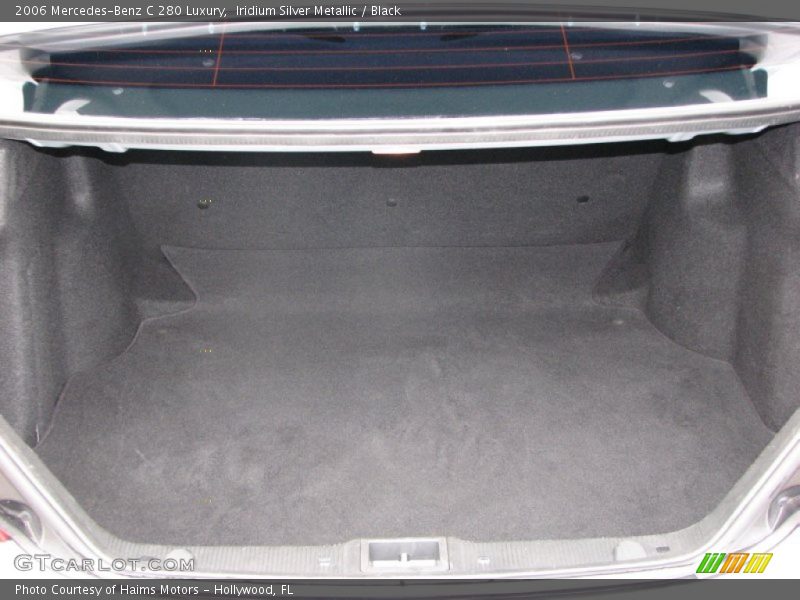 Iridium Silver Metallic / Black 2006 Mercedes-Benz C 280 Luxury