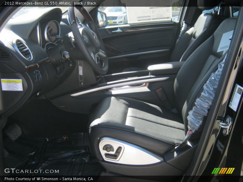Black / Black 2012 Mercedes-Benz GL 550 4Matic
