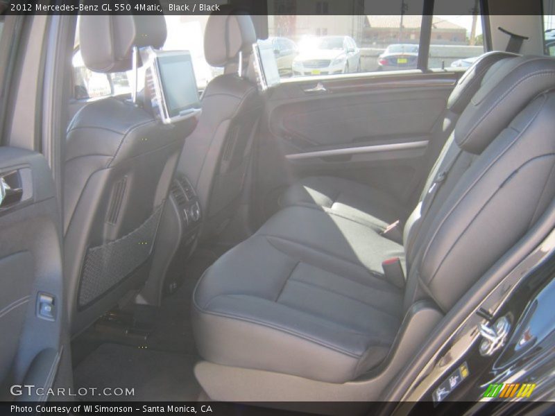 Black / Black 2012 Mercedes-Benz GL 550 4Matic
