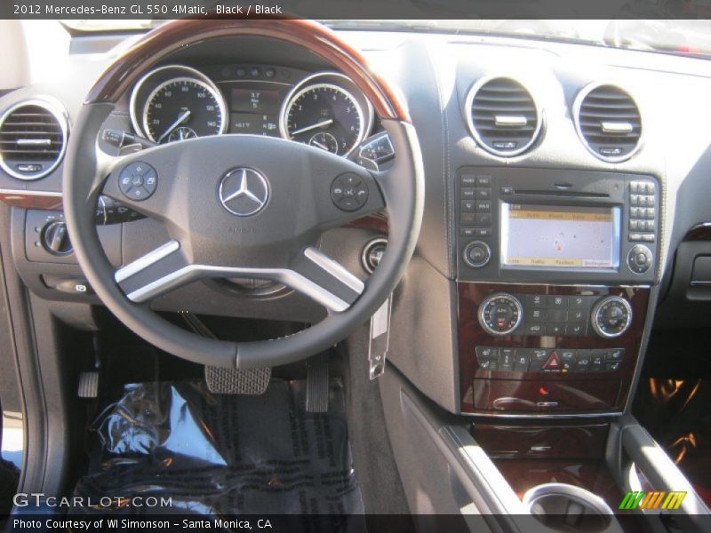 Black / Black 2012 Mercedes-Benz GL 550 4Matic