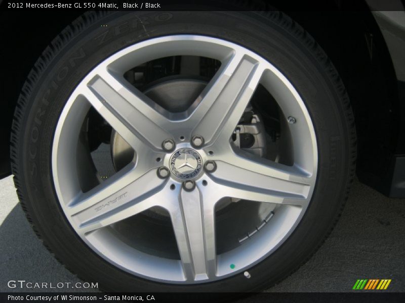Black / Black 2012 Mercedes-Benz GL 550 4Matic