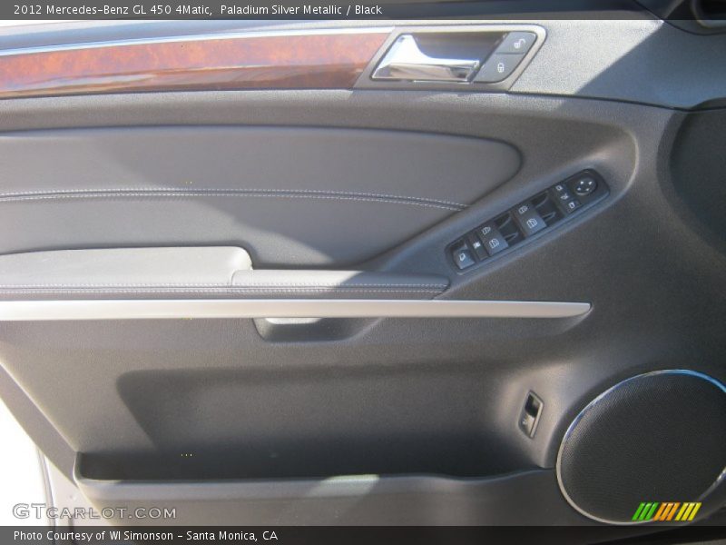 Paladium Silver Metallic / Black 2012 Mercedes-Benz GL 450 4Matic