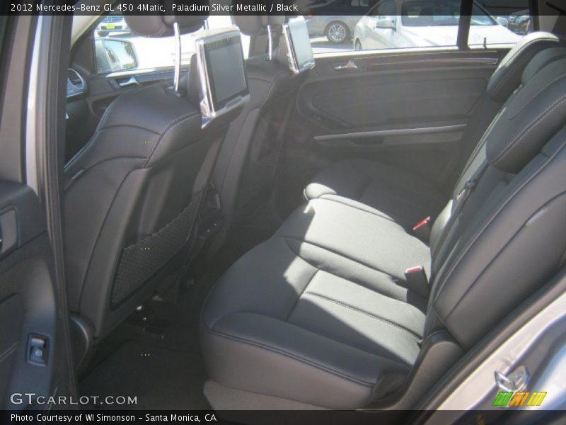 Paladium Silver Metallic / Black 2012 Mercedes-Benz GL 450 4Matic