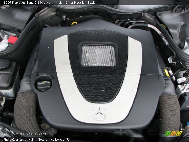 Iridium Silver Metallic / Black 2006 Mercedes-Benz C 280 Luxury