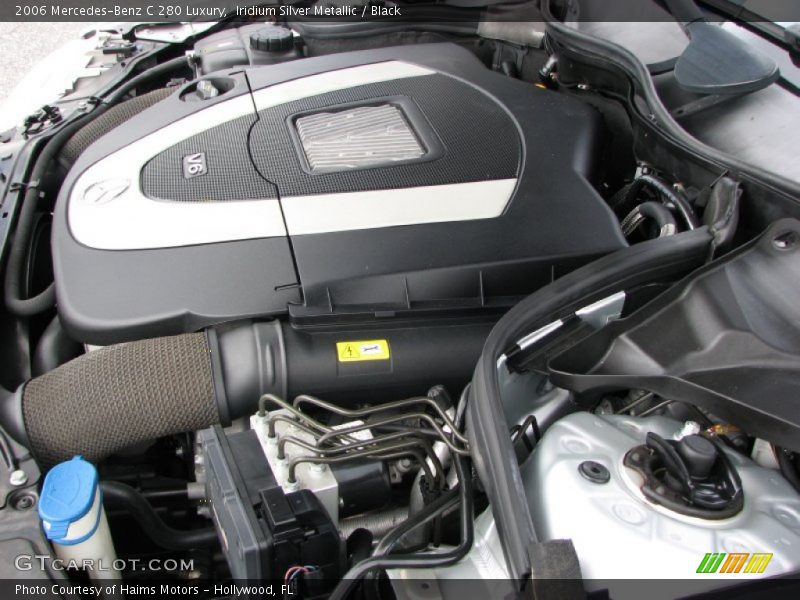 Iridium Silver Metallic / Black 2006 Mercedes-Benz C 280 Luxury