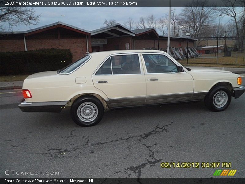 Light Ivory / Palomino Brown 1983 Mercedes-Benz S Class 300 SD Sedan